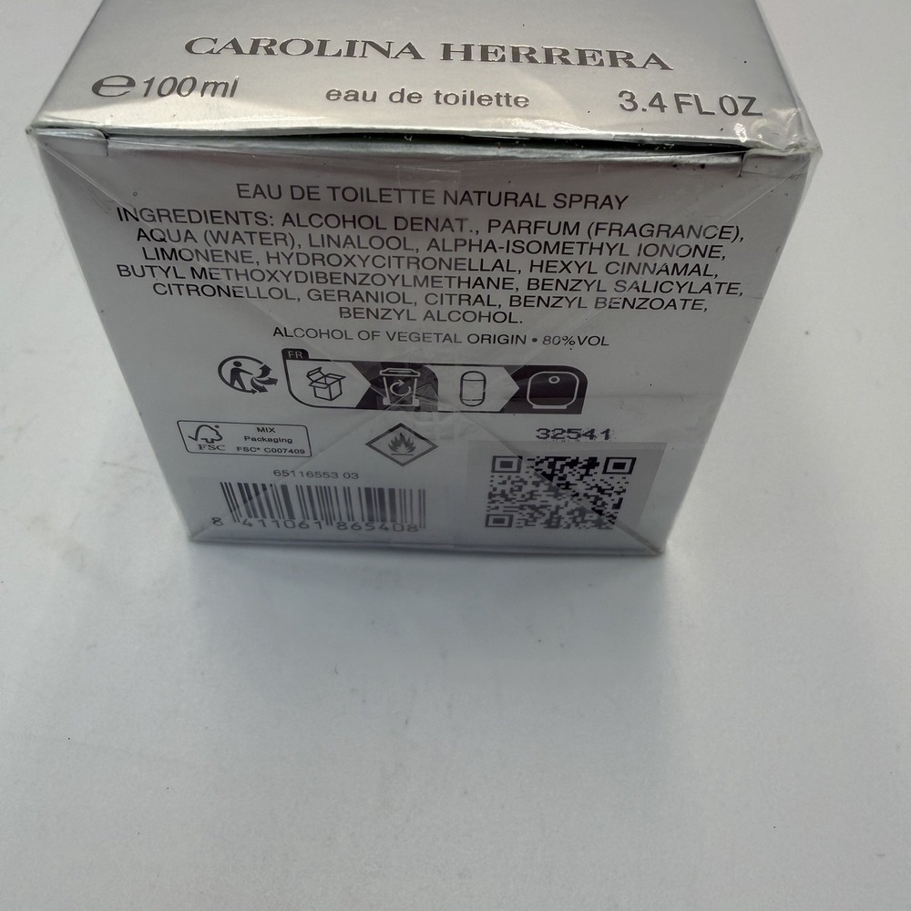 NEW 212 NYC by Carolina Herrera EDT Spray for Women 3.4oz Sealed Box - Picture 3 of 4